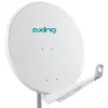 AXING SAA 85-01N alumiininen satelliittiantenni 85 cm, vaaleanharmaa SAA08501N