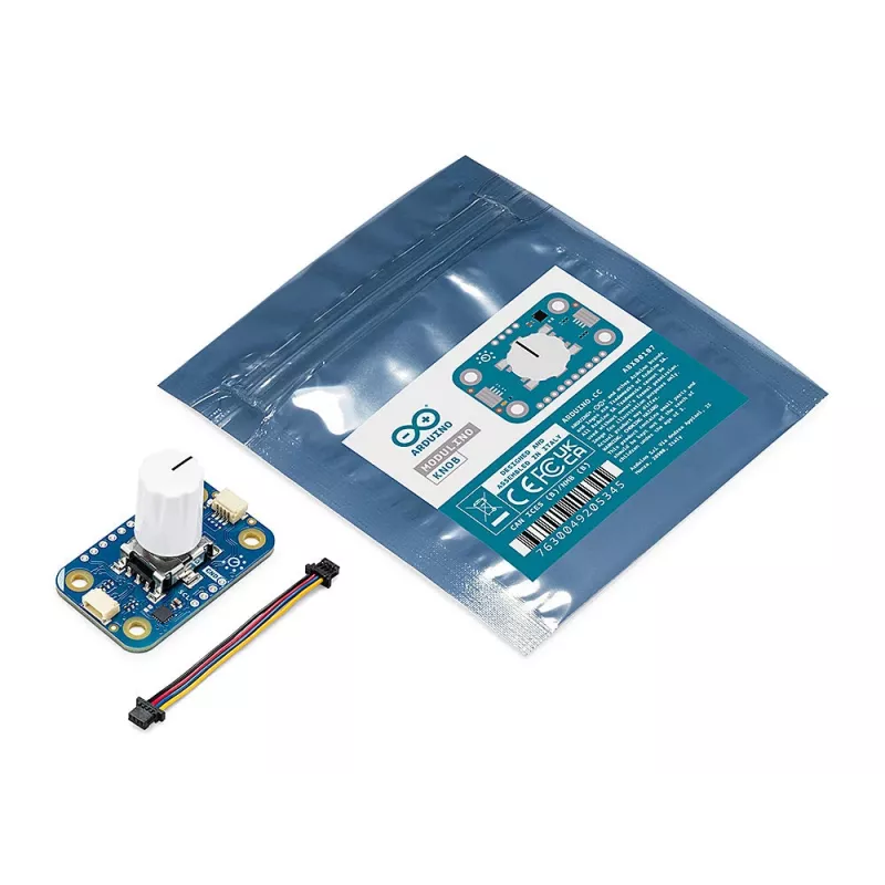 Arduino ABX00107 Modulino Knob kiertoanturimoduuli painikkeella