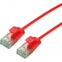 ROLINE RM UTP -verkkokaapeli Cat.6A/Class EA SLIM punainen 2 m 21.45.3415