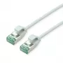 ROLINE RM U/FTP -verkkokaapeli Cat.6A/Class EA Slim harmaa 1 m - FTP (21.45.3303)