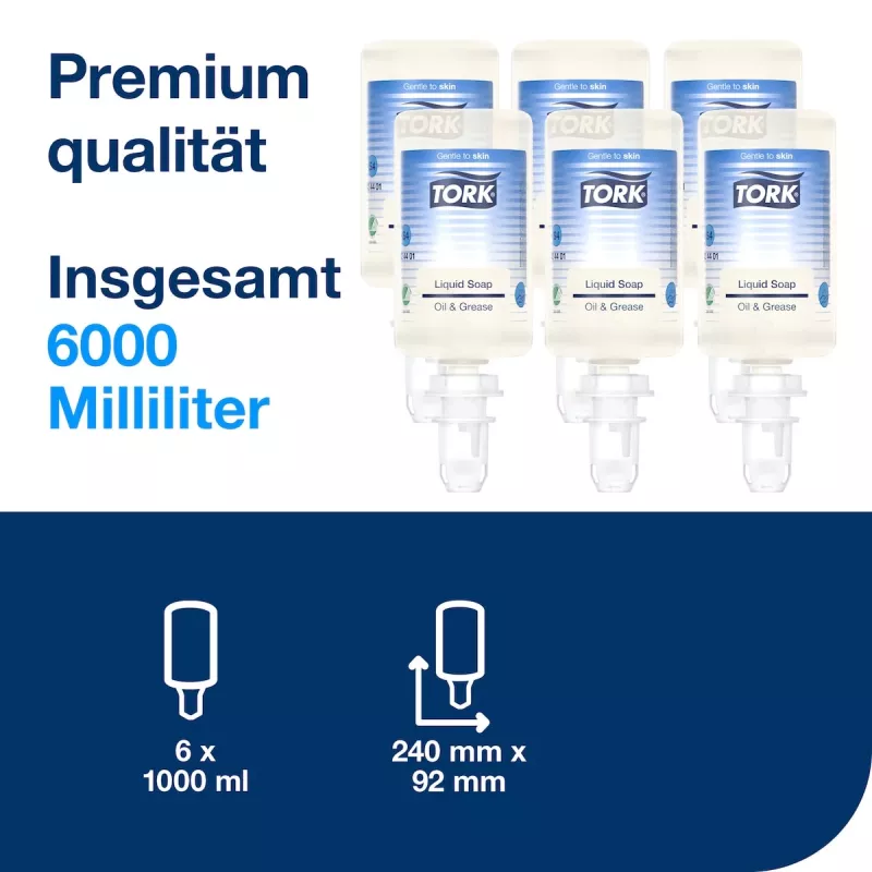 TORK rasvaa liuottava nestesaippua 1 L (424401)