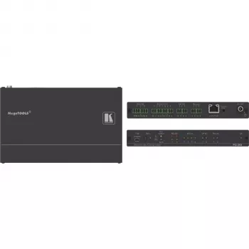 Kramer FC-28 ohjausyhdyskäytävä, 10 liitäntää, Ethernet, RS-232, IR, digitaaliset I/O, analogiatulo 30-80392090