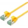 ROLINE RM U/FTP -verkkokaapeli Cat.6A/Class EA SLIM keltainen 0,15 m - FTP (21.45.3320)