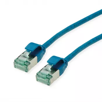 ROLINE RM U/FTP -verkkokaapeli Cat.6A/Class EA SLIM sininen 5 m - FTP (21.45.3347)