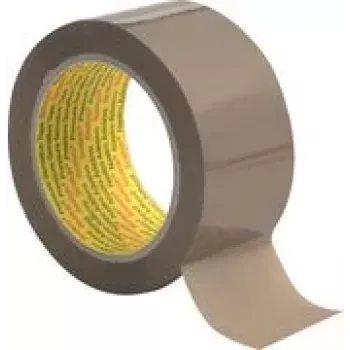Scotch pakkausteippi 3739 ruskea 50 mm x 66 m, 0,056 mm, suurtehoinen teippi, hiljainen rullaus, akryyliliima 3739B506