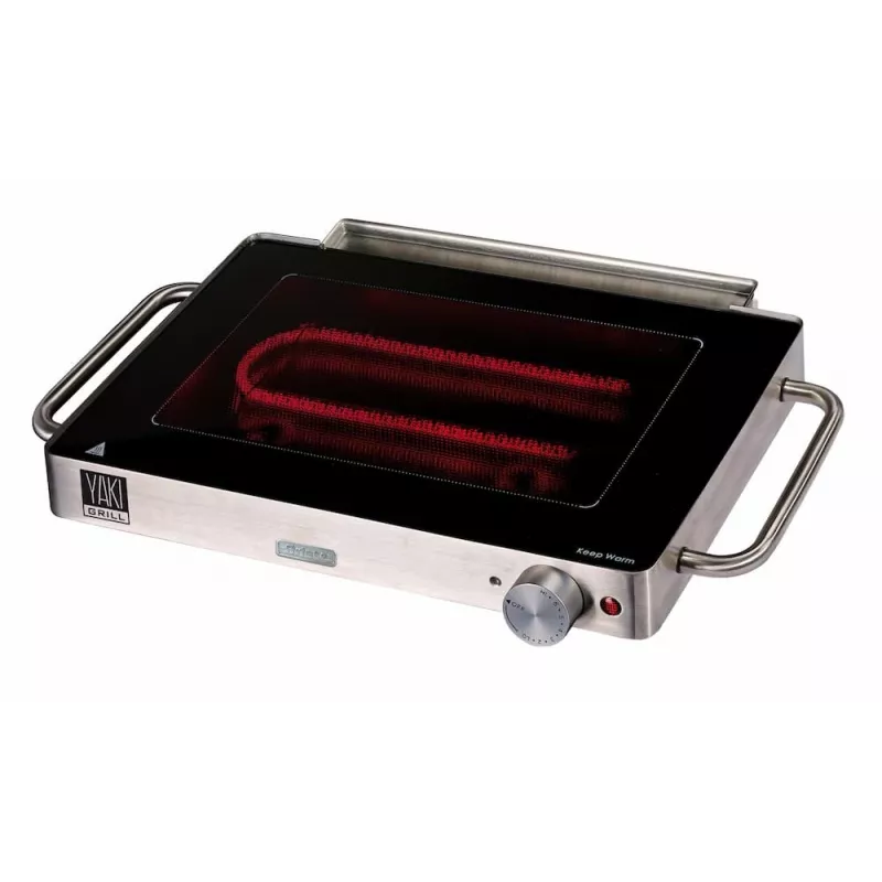 Ariete YAKI sähköinen pöytägrilli keraamisella pinnalla, 800 W