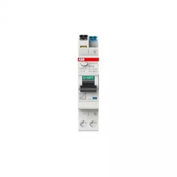 ABB DSX301CA-B10/0.03 vikavirtasuojakytkin, 1P+N, B10, 30mA, 6kA, 1 moduuli 2CSR255165R1105