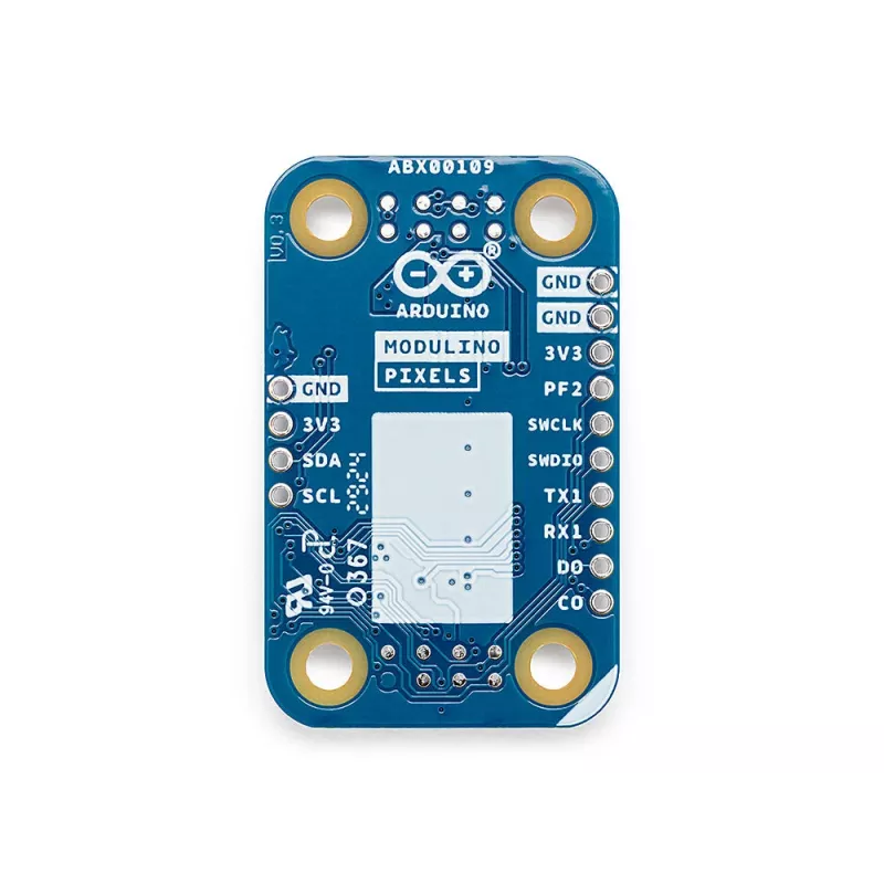 Arduino ABX00109 Modulino Pixels osoitettava RGB-LED-ohjainmoduuli