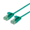 ROLINE RM UTP -verkkokaapeli Cat.6A/Class EA Slim vihreä 0,3 m 21.45.3431