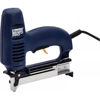 Rapid PRO R553 sähkönaulain ja -niittari, sininen, 230V, käyttää 53-sarjan niittejä ja tyypin 8 nauloja 10642901