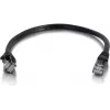 Cables2Go 0,5 m Cat6 UTP Ethernet -verkkokaapeli, musta, snagless, PVC-kuori 83405