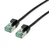 ROLINE RM U/FTP -verkkokaapeli Cat.6A/Class EA SLIM musta 2 m - FTP 21.45.3355