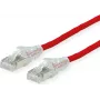 Dätwyler Cat6a S/FTP -verkkokaapeli RJ-45–RJ-45, 20 m, punainen, LSZH, snagless 21.05.0621