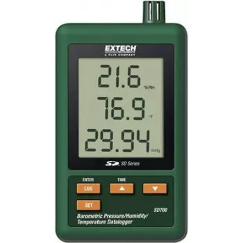 Extech SD700 lämpötila-, kosteus- ja ilmanpainedataloggeri SD-kortilla