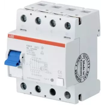 ABB F204B+ 63A 30mA 4-napainen vikavirtasuojakytkin (RCCB) tyyppi B+ 2CSF204701R1630