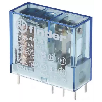 Finder 40.61.9.018.4000 tehorele 16A SPDT 18V DC PCB-asennus