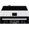 Electrolux LKR64023AW vapaasti seisova sähköliesi keraamisella keittotasolla, 4 aluetta, 58L uuni, valkoinen