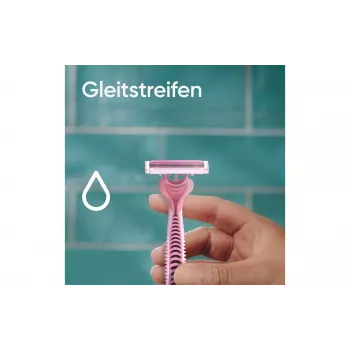Gillette Simply Venus 3 kertakäyttöinen naisten partahöylä, 3 terää, MoistureRich-nauha, 6 kpl 8006540826997