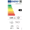 Electrolux EW6D28BE 8kg lämpöpumppukuivausrumpu, A+++ energialuokka, valkoinen