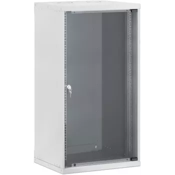 Intellinet 19 tuuman verkkokaappi seinälle, Basic Line, 20U, 400 mm syvyys, harmaa 716741