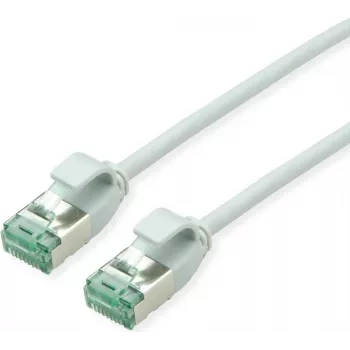 ROLINE RM U/FTP verkkokaapeli Cat.6A/Class EA Slim harmaa 1,5m 21.45.3304