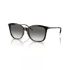 Armani Exchange naisten aurinkolasit kulmikkaat AX4151S 815811 musta/harmaa liukuväri 55mm