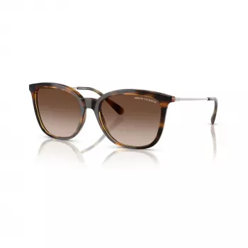 Armani Exchange naisten aurinkolasit AX4151S, ruskea Havana-kehykset, ruskeat gradient-linssit, 55mm AX4151S821313