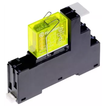 Finder 48.12.9.024.5050M rele 24V DC DPDT 8A pistorele