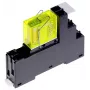 Finder 48.12.9.024.5050M rele 24V DC DPDT 8A pistorele