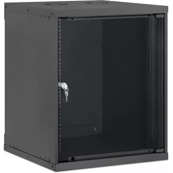 Intellinet 19 tuuman verkko seinäasennuskaappi, Basic Line, 12U, 560 mm syvyys, musta RAL 9005 716758