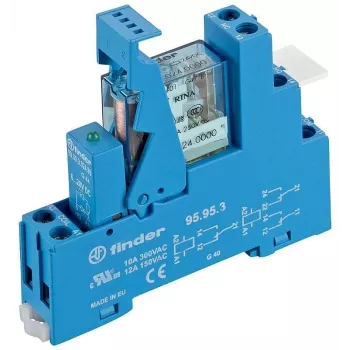 FINDER 49.52.7.024.0050 liitäntärele 8A 2 CO 24V DC