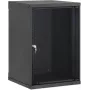 Intellinet 19 tuuman seinäasennus-verkkokaappi, Basic Line, 15U, 560 mm syvyys, musta RAL 9005 (716772)