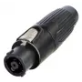 Neutrik NLT8FXX-BAG 8-napainen speakON kaapeliliitin, naaras, musta