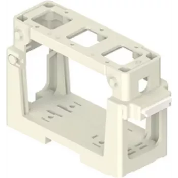 ILME COB03/3BC moduulipidike 3x 21,21 mm insertille, termoplasti, musta