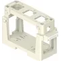ILME COB03/3BC moduulipidike 3x 21,21 mm insertille, termoplasti, musta