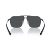 Armani Exchange miesten kulmikkaat aurinkolasit AX2050S609980 mattamusta/tummanharmaa 60 mm