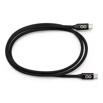 Arduino USB-C kaapeli USB 3.2 Gen1 USB-C uros – USB-C uros 1 m musta TPX00243