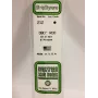 Evergreen 212 polystyreeninen pyöreä tanko 2 mm x 350 mm, 6 kpl