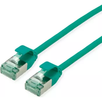 ROLINE RM U/FTP verkkokaapeli Cat.6A/Class EA SLIM vihreä 3 m - FTP (21.45.3336)