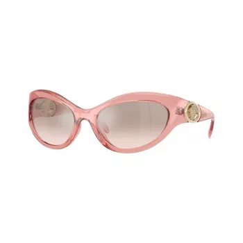 Versace VE4485 naisten aurinkolasit – Havana ruskea kehys, ruskeat liukuvärjätyt linssit, 59 mm VE4485-53228Z