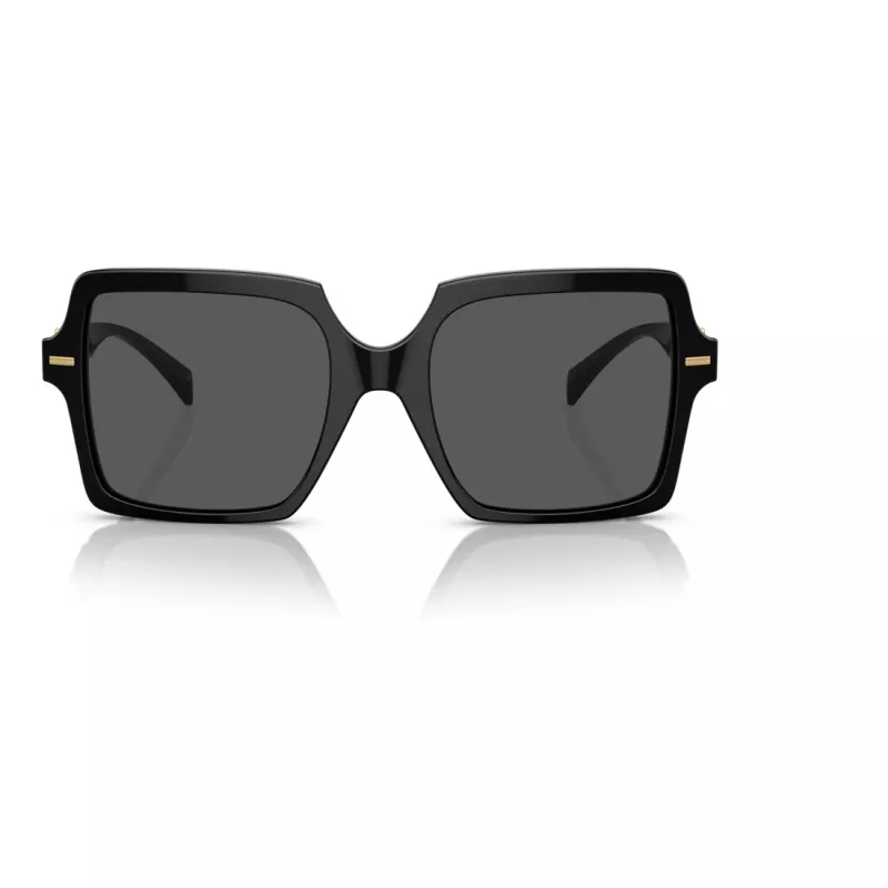 Versace VE4441 GB1-87 naisten aurinkolasit, kulmikas, musta/harmaa, 55mm