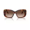 Burberry BE4410-331613 naisten cat-eye-aurinkolasit, havanna/ruskea gradient, 52/18/140 mm
