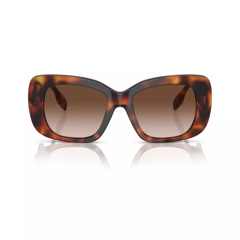 Burberry BE4410-331613 naisten cat-eye-aurinkolasit, havanna/ruskea gradient, 52/18/140 mm