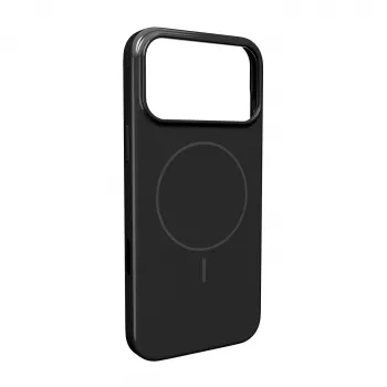 PURO suojakotelo Apple iPhone 17 Pro Max -puhelimelle, musta polykarbonaatti, naarmuuntumaton