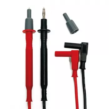 HT Instruments 4413-2 turvamittausjohdot, 2 m, CAT IV 1000V, 10 A, punainen/musta 1003090