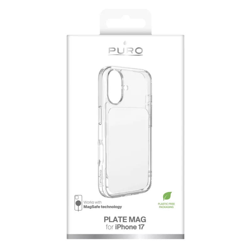 SBS Mobile läpinäkyvä kotelo Apple iPhone 17 -puhelimelle - läpinäkyvä TPU-takakansi PUIPC1763CLEARMWHI