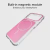 SBS Block kotelo iPhone 18 Pro Max, MagSafe-yhteensopiva, pinkki