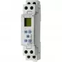 FINDER 127100240000 digitaalinen ohjelmoitava ajastin, 1 vaihtokosketin 16A, 24V AC/DC, DIN-kisko