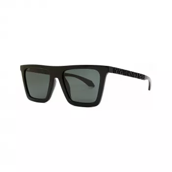 Versace VE4468UGB187 naisten cat-eye-aurinkolasit, musta kehys, tummanharmaat linssit, 53-19-140 mm