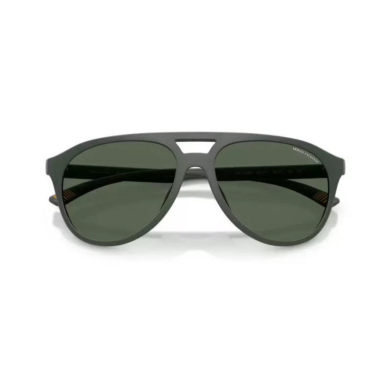 Armani Exchange AX4156SU 83777 miesten aurinkolasit matta musta/tummanharmaa 59mm